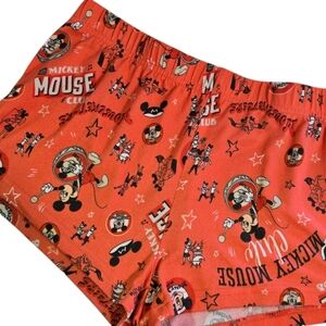 Disney 100 Years Celebration  Elastic Pajama Shorts Women‎ Size M